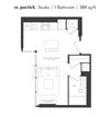 Studio - zoom floorplan